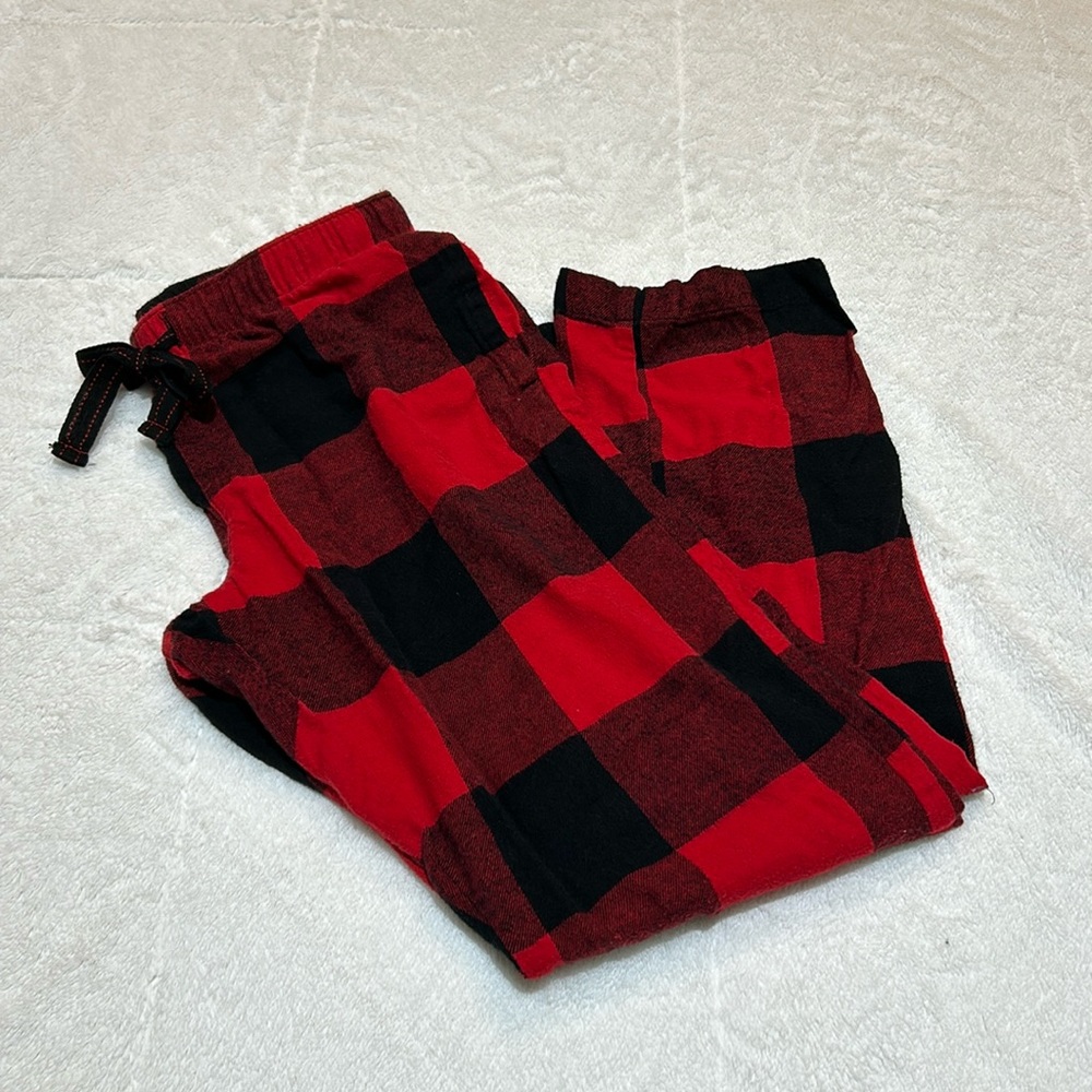 Old Navy Red Buffalo Plaid Flannel Pajama Pants